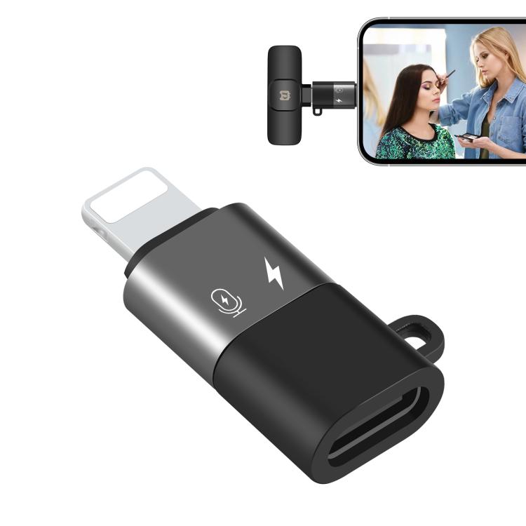 Adattatore OTG PD PULUZ da 8 pin a USB-C / Type-C