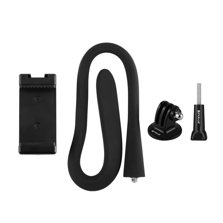 Supporto per montaggio a clip flessibile in silicone PULUZ con morsetto per telefono per telefoni/GoPro, Silicone Flexible Clip