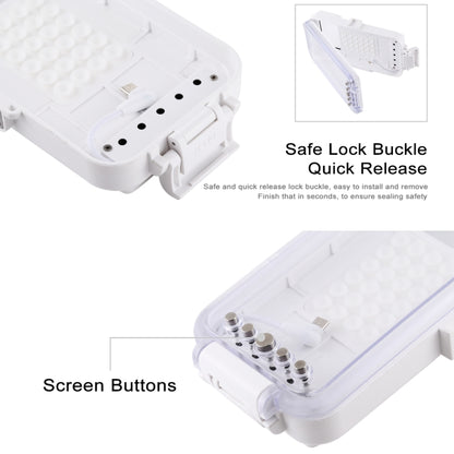 PULUZ 45m/147ft Custodia Subacquea Impermeabile Foto Video Scattare Foto Subacquee Cover per Smartphone Galaxy, Huawei, Xiaomi, Google Android OTG con Porta Type-C, Universal Case for Type-C Port Phones