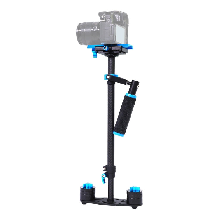 Stabilizzatore portatile in fibra di carbonio PULUZ 38,5-61 cm per video e fotocamere digitali DSLR e DV, portata 0,5-3 kg, S60T Black, S60T Blue, S60T Red, S60T Green, S60T Orange