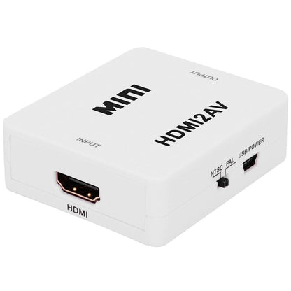 VK-126 MINI Adattatore convertitore audio da HDMI a CVBS/L+R (Scaler), MINI HDMI to CVBS/L+R