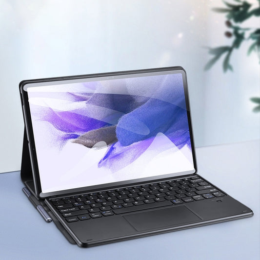 DUX DUCIS Custodia per tablet in pelle ultrasottile con tastiera Bluetooth staccabile per Samsung Galaxy Tab S8 Plus (X800/X806) / S7 FE (T730/T733/T736B) / S7 Plus (T970/T976B), For Samsung Galaxy Tab S8 Plus / S7 FE / S7 Plus