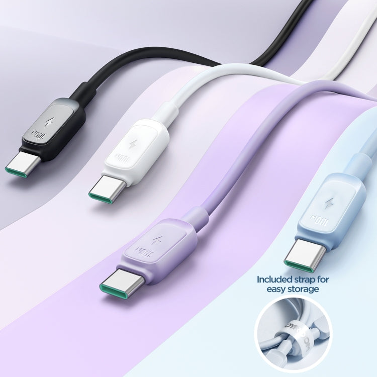 Cavo dati a ricarica rapida JOYROOM S-CC100A14 serie multicolore da 100 W da USB-C/Type-C a USB-C/Type-C, lunghezza: 1,2 m, Type-C to Type-C