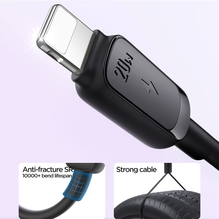 Cavo dati di ricarica rapida JOYROOM S-CL020A14 serie multicolore da 20 W USB-C/Type-C a 8 pin, lunghezza: 1,2 m, Type-C to 8 Pin