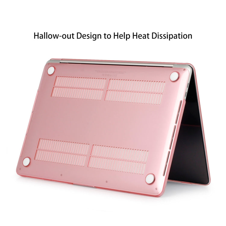 ENKAY Hat-Prince 3 in 1 per MacBook Pro 13 pollici A2289 / A2251 (2020) Custodia protettiva in cristallo rigido + versione Europa Cover protettiva per tastiera in TPU ultrasottile + set di tappi antipolvere, For MacBook Pro 13 inch A2289 / A2251 (2020)