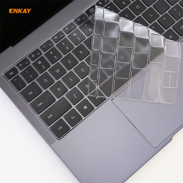 ENKAY Ultrathin Soft TPU Keyboard Protector Film, versione USA, For Huawei MateBook 14 inch, For Honor MagicBook 14 / 15, For Huawei MateBook D 14 inch / D 15.6 inch, For Honor MagicBook Pro, For Huawei MateBook X Pro (2019 / 2020)