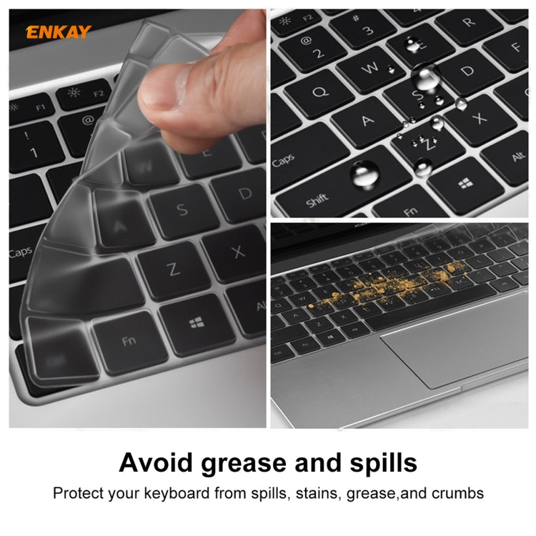 ENKAY Pellicola protettiva per tastiera in TPU ultrasottile e morbida per Huawei MateBook 13 pollici, versione USA, For Huawei MateBook 13 inch