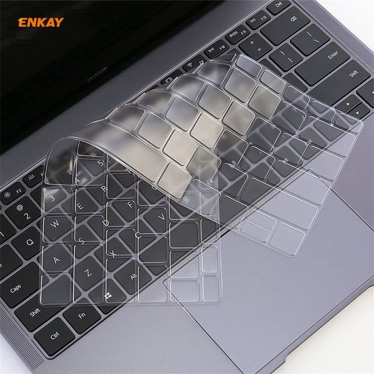ENKAY Pellicola protettiva per tastiera in TPU ultrasottile e morbida per Huawei MateBook 13 pollici, versione USA, For Huawei MateBook 13 inch
