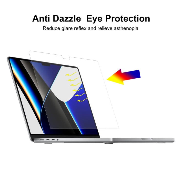 ENKAY Clear HD PET Proteggi schermo per laptop, For MacBook Pro 14.2 inch A2442, For MacBook Pro 16.2 inch A2485/A2880 2023