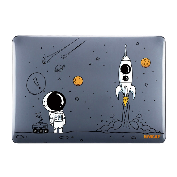 ENKAY Spaceman Pattern Laotop Custodia protettiva in cristallo per MacBook Pro 14,2 pollici A2442 (2021), For MacBook Pro 14.2 inch A2442 2021/A2779 2023, For MacBook Pro 14.2 inch A2442 2021/A2779 2023/14 inch A3434 2025 (M5)