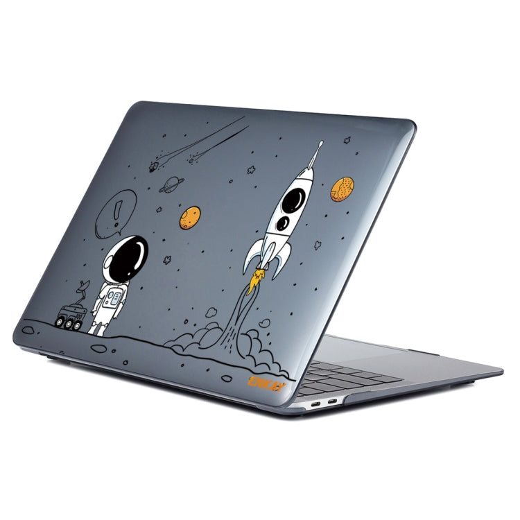 ENKAY Spaceman Pattern Laotop Custodia protettiva in cristallo per MacBook Pro 14,2 pollici A2442 (2021), For MacBook Pro 14.2 inch A2442 2021/A2779 2023, For MacBook Pro 14.2 inch A2442 2021/A2779 2023/14 inch A3434 2025 (M5)