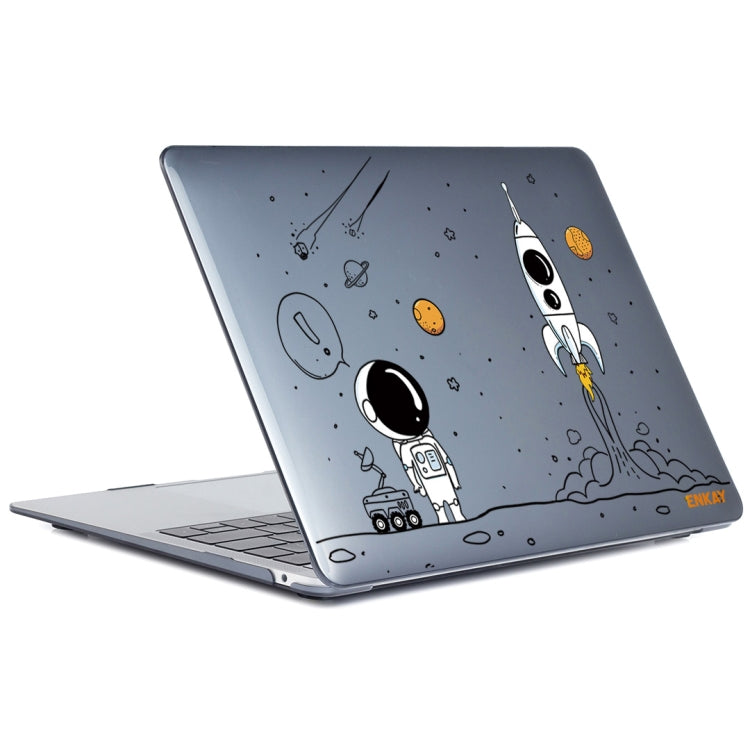 ENKAY Spaceman Pattern Laotop Custodia protettiva in cristallo per MacBook Pro 14,2 pollici A2442 (2021), For MacBook Pro 14.2 inch A2442 2021/A2779 2023, For MacBook Pro 14.2 inch A2442 2021/A2779 2023/14 inch A3434 2025 (M5)