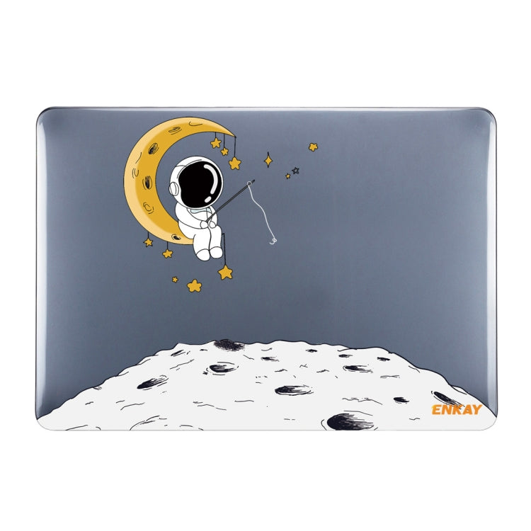 ENKAY Spaceman Pattern Laotop Custodia protettiva in cristallo per MacBook Pro 14,2 pollici A2442 (2021), For MacBook Pro 14.2 inch A2442 2021/A2779 2023, For MacBook Pro 14.2 inch A2442 2021/A2779 2023/14 inch A3434 2025 (M5)