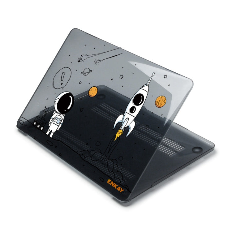 ENKAY Hat-Prince Spaceman Pattern Custodia protettiva in cristallo Laotop per MacBook Pro 16,2 pollici A2485 2021, For MacBook Pro 16.2 inch A2485 2021/A2880 2023