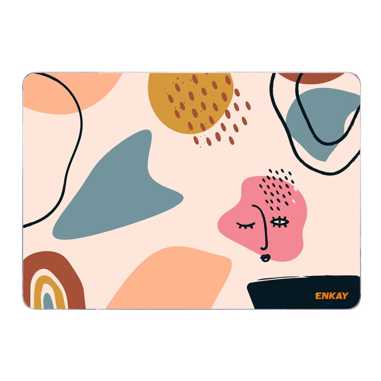 ENKAY Hat-Prince Geometry Pattern Laotop Custodia protettiva in cristallo per MacBook Pro 14,2 pollici A2442 2021, For MacBook Pro 14.2 inch A2442 2021/A2779 2023/14 inch A3434 2025 (M5), For MacBook Pro 14.2 inch A2442 2021/A2779 2023