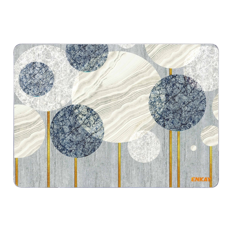 ENKAY Hat-Prince Geometry Pattern Custodia Protettiva in Cristallo per MacBook Air 13.3" A2179 / A2337