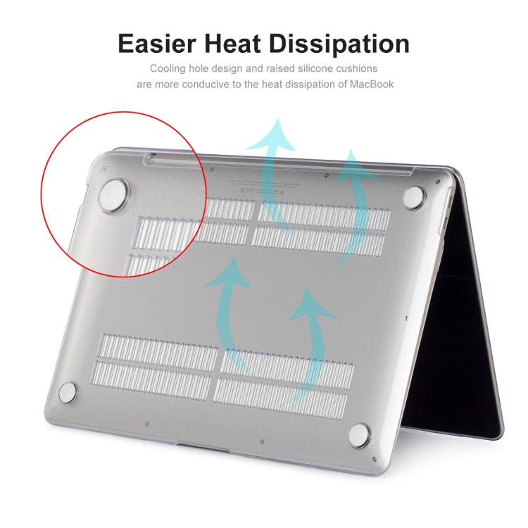 ENKAY Flower Series Pattern Laotop Custodia protettiva in cristallo per MacBook Air 13,3 pollici A1932 / A2179 / A2337, For MacBook Air 13.3 inch A1932 / A2179 / A2337