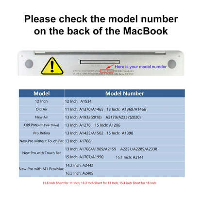 ENKAY Vintage Pattern Series Laotop Custodia protettiva in cristallo per MacBook Pro 13,3 pollici A2251 / A2289 / A2338 2020, For MacBook Pro 13.3 inch A2251 / A2289 / A2338 2020