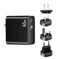 PD-65W USB-C / Tipo-C + QC3.0 Adattatore di ricarica per laptop USB, spina AU / spina USA / spina UE / spina UK, AU Plug / US Plug / EU Plug / UK Plug