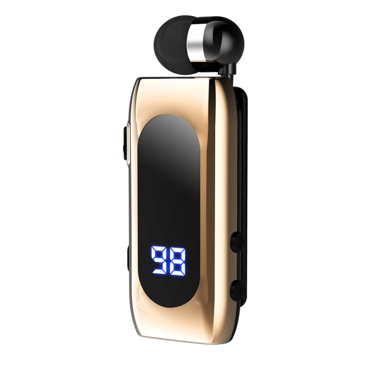 Cavo retrattile K55 BT5.2 Auricolare sportivo singolo in-ear intelligente