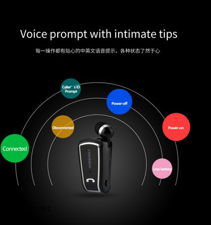 Fineblue F-V3 Bluetooth 4.1 Mini auricolare stereo Bluetooth in-ear senza fili, F-V3 Black, F-V3 White, F-V3 Gold