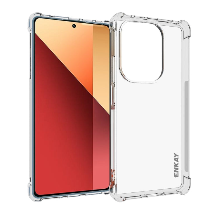 ENKAY Hat-Prince Custodia per telefono antiurto in TPU trasparente, For Redmi A5 4G 171.7mm, For Redmi Note 14S 4G, For Redmi Note14 4G 164.84mm, For Xiaomi 15 Ultra, For Xiaomi Poco X7 Pro 5G, For Xiaomi Poco M7 Pro 5G, For Redmi Note 14 Pro 4G�������...