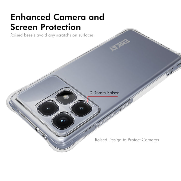 ENKAY Hat-Prince Custodia per telefono antiurto in TPU trasparente