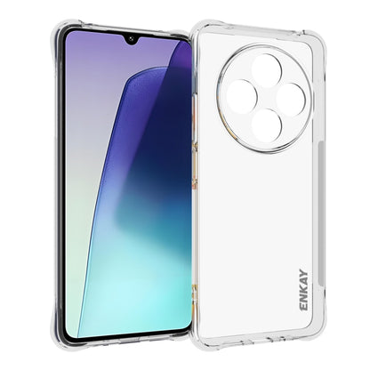ENKAY Hat-Prince Custodia per telefono antiurto in TPU trasparente, For Redmi A5 4G 171.7mm, For Redmi Note 14S 4G, For Redmi Note14 4G 164.84mm, For Xiaomi 15 Ultra, For Xiaomi Poco X7 Pro 5G, For Xiaomi Poco M7 Pro 5G, For Redmi Note 14 Pro 4G�������...