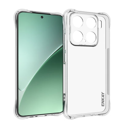 ENKAY Hat-Prince Custodia per telefono antiurto in TPU trasparente, For Redmi A5 4G 171.7mm, For Redmi Note 14S 4G, For Redmi Note14 4G 164.84mm, For Xiaomi 15 Ultra, For Xiaomi Poco X7 Pro 5G, For Xiaomi Poco M7 Pro 5G, For Redmi Note 14 Pro 4G�������...