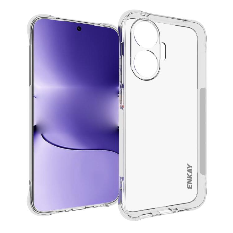ENKAY Hat-Prince Custodia per telefono antiurto in TPU trasparente, For Xiaomi 17T Pro5G, For Redmi 15a 5G, For Xiaomi 17T, For Xiaomi 17 Ultra, For Redmi Note 15 Pro 4G Global 163.2mm, For Redmi K90, For Redmi K90 Pro Max                              ...