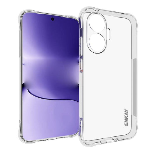 ENKAY Hat-Prince Custodia per telefono antiurto in TPU trasparente, For Xiaomi Poco F7 5G, For Redmi 13X 4G, For Redmi A5 4G 171.7mm, For Redmi Note 14S 4G, For Redmi Note14 4G 164.84mm, For Xiaomi 15 Ultra, For Xiaomi Poco X7 Pro 5G�������������������...