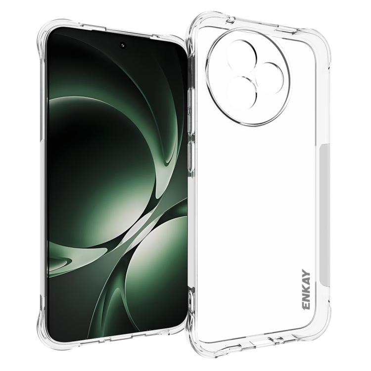 ENKAY Hat-Prince Custodia per telefono antiurto in TPU trasparente, For Xiaomi 17T Pro5G, For Redmi 15a 5G, For Xiaomi 17T, For Xiaomi 17 Ultra, For Redmi Note 15 Pro 4G Global 163.2mm, For Redmi K90, For Redmi K90 Pro Max                              ...
