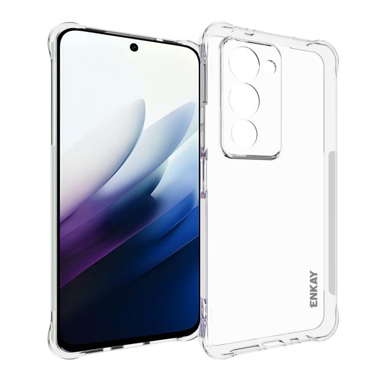 ENKAY Hat-Prince Custodia per telefono antiurto in TPU trasparente, For Redmi 15C 5G / 4G EU 173mm, For Xiaomi Poco M7 Plus 5G / M7 4G 169mm, Redmi 15 5G Global / 15 4G SEA 169.5mm, For Redmi 15 5G / 4G EU 171mm, For Redmi 15C 5G / 4G Global 171mm