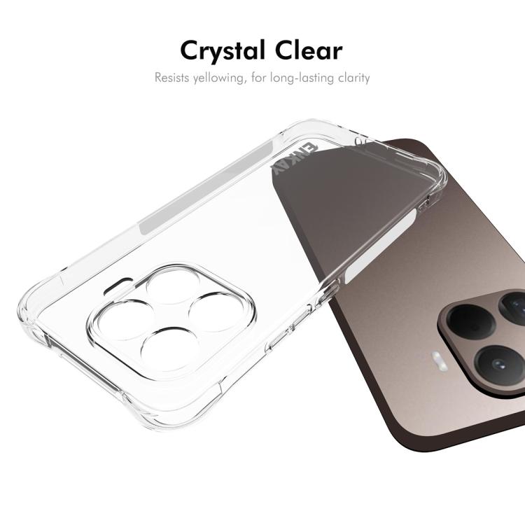 ENKAY Hat-Prince Custodia per telefono antiurto in TPU trasparente, For Xiaomi 17T Pro5G, For Redmi 15a 5G, For Xiaomi 17T, For Xiaomi 17 Ultra, For Redmi Note 15 Pro 4G Global 163.2mm, For Redmi K90, For Redmi K90 Pro Max                              ...