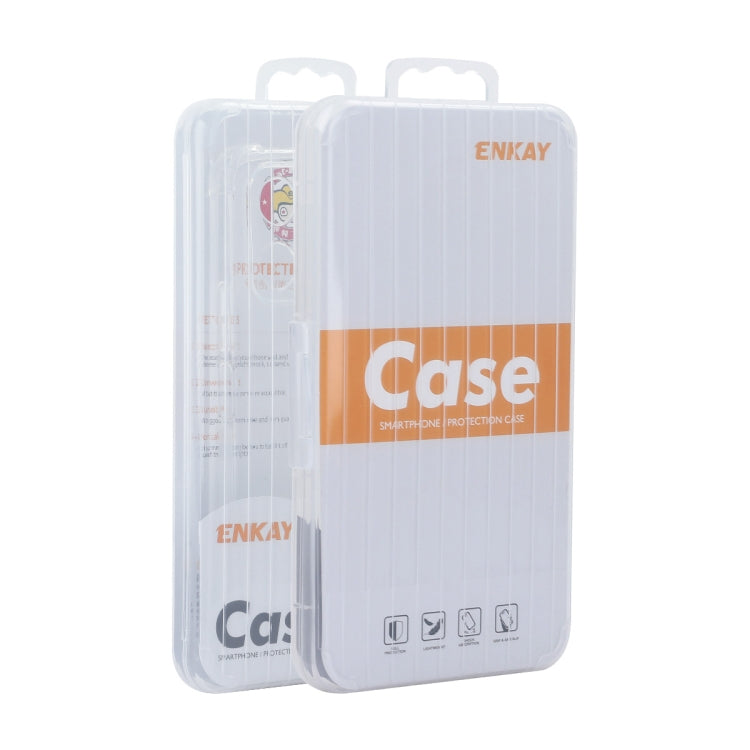 ENKAY Hat-Prince Custodia per telefono antiurto in TPU trasparente, For Redmi Note 14 4G 164.84mm, For Xiaomi 15 Ultra, For Xiaomi Poco X7 Pro 5G, For Xiaomi Poco M7 Pro 5G, For Redmi Note 14 Pro 4G, For Redmi Note 14 4G 163.25mm, For Xiaomi 15 Pro    ...