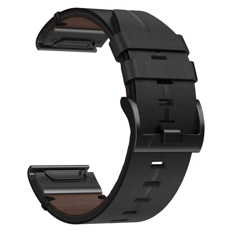 Cinturino per orologio in pelle da 22 mm, For Garmin Approach S62, For Garmin Fenix 6 Pro GPS, For Garmin Fenix 5, For Garmin Fenix 5 Plus, For Garmin Instinct, For Garmin Fenix 6 GPS, For Garmin Fenix 6 Sapphire GPS, For Garmin Forerunner 945         ...
