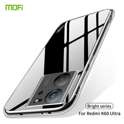 Custodia per telefono in TPU ultrasottile serie MOFI Ming, For Xiaomi 13T/13T Pro /Redmi K60 Ultra, For Xiaomi Redmi 12, For Xiaomi Civi 3, For Xiaomi Redmi K70 / K70 Pro, For Xiaomi Redmi 12R / Note 12R, For Xiaomi Redmi Note 14s