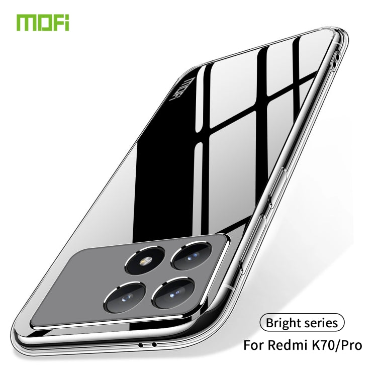 Custodia per telefono in TPU ultrasottile serie MOFI Ming, For Xiaomi Redmi K70 / K70 Pro, For Xiaomi Redmi 12R / Note 12R, For Xiaomi Redmi 12, For Xiaomi Civi 3