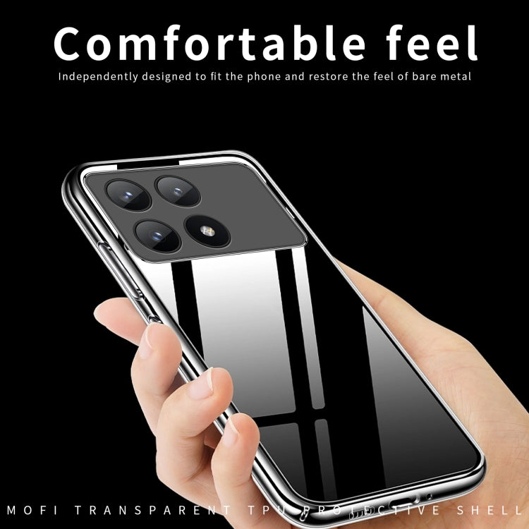 Custodia per telefono in TPU ultrasottile serie MOFI Ming, For Xiaomi Redmi K70 / K70 Pro, For Xiaomi Redmi 12R / Note 12R, For Xiaomi Redmi 12, For Xiaomi Civi 3