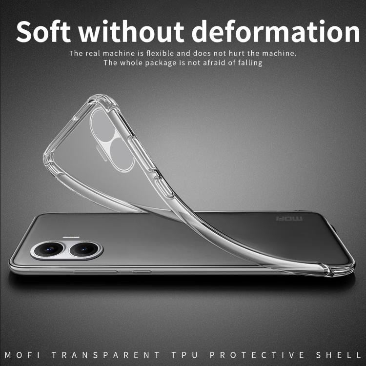 Custodia per telefono in TPU ultrasottile serie MOFI Ming, For Xiaomi Redmi Turbo 4 Pro, For Xiaomi Poco M7 Pro, For Xiaomi Redmi K80 Pro, For Xiaomi Redmi K80, For Redmi Note 14 Pro 4G, For Xiaomi 15 Pro, For Xiaomi Redmi Note 14 5G                   ...