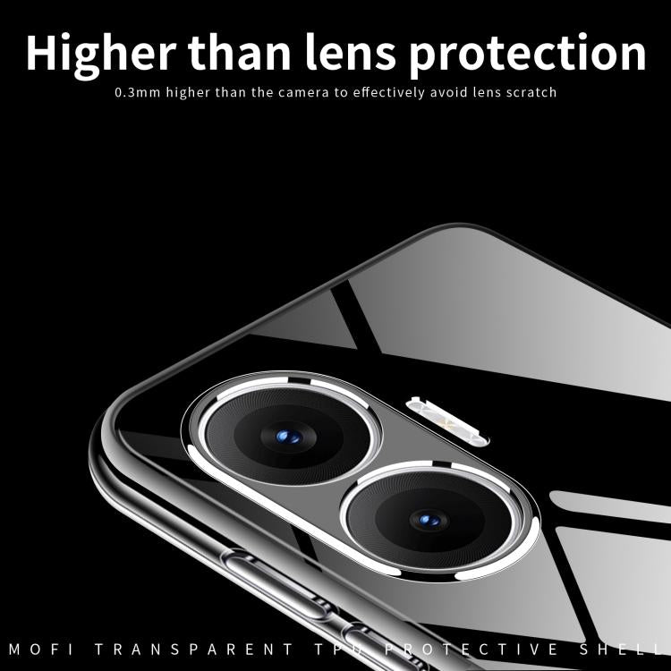 Custodia per telefono in TPU ultrasottile serie MOFI Ming, For Xiaomi Redmi Turbo 4 Pro, For Xiaomi Poco M7 Pro, For Xiaomi Redmi K80 Pro, For Xiaomi Redmi K80, For Redmi Note 14 Pro 4G, For Xiaomi 15 Pro, For Xiaomi Redmi Note 14 5G                   ...