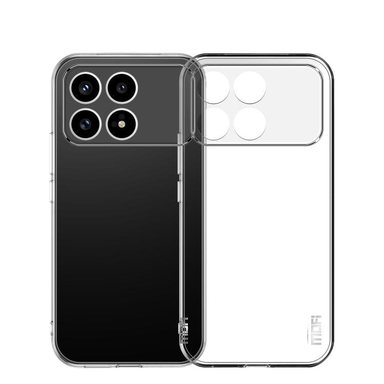 Custodia per telefono in TPU ultrasottile serie MOFI Ming, For Redmi K90 Pro Max / Poco F8 Ultra, For Xiaomi Redmi K90, For Xiaomi Poco F8 Pro, For Redmi 15 5G Global / 15 4G SEA 169.5mm, For Xiaomi Redmi K70 / K70 Pro, For Xiaomi Redmi 12R / Note 12R