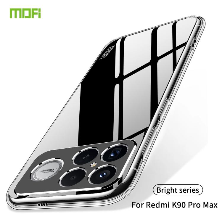 Custodia per telefono in TPU ultrasottile serie MOFI Ming, For Redmi K90 Pro Max / Poco F8 Ultra, For Xiaomi Redmi K90, For Xiaomi Poco F8 Pro, For Xiaomi 17 Pro Max, For Redmi Note 15 Pro+ 5G Global 163.3mm, For Redmi Note 15 Pro 5G Global 163.6mm    ...