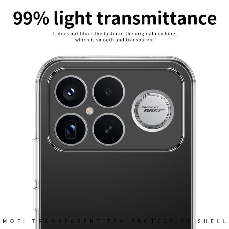 Custodia per telefono in TPU ultrasottile serie MOFI Ming, For Redmi K90 Pro Max / Poco F8 Ultra, For Xiaomi Redmi K90, For Xiaomi Poco F8 Pro, For Xiaomi 17 Pro Max, For Redmi Note 15 Pro+ 5G Global 163.3mm, For Redmi Note 15 Pro 5G Global 163.6mm    ...