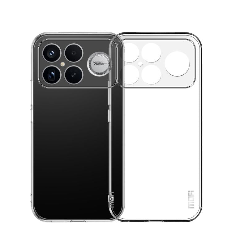 Custodia per telefono in TPU ultrasottile serie MOFI Ming, For Redmi K90 Pro Max / Poco F8 Ultra, For Xiaomi Redmi K90, For Xiaomi Poco F8 Pro, For Redmi 15 5G Global / 15 4G SEA 169.5mm, For Xiaomi Redmi K70 / K70 Pro, For Xiaomi Redmi 12R / Note 12R