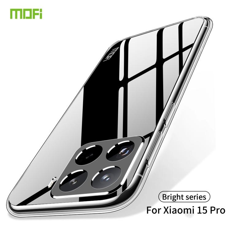 Custodia per telefono in TPU ultrasottile serie MOFI Ming, For Xiaomi 17T, For Redmi Turbo 5 Max 5G, For Xiaomi 17 Ultra, For Xiaomi 17 Pro Max, For Redmi Note 15 Pro 5G Global 163.6mm, For Redmi Note 15 Pro 4G Global 163.2mm, For Xiaomi 17 Pro        ...