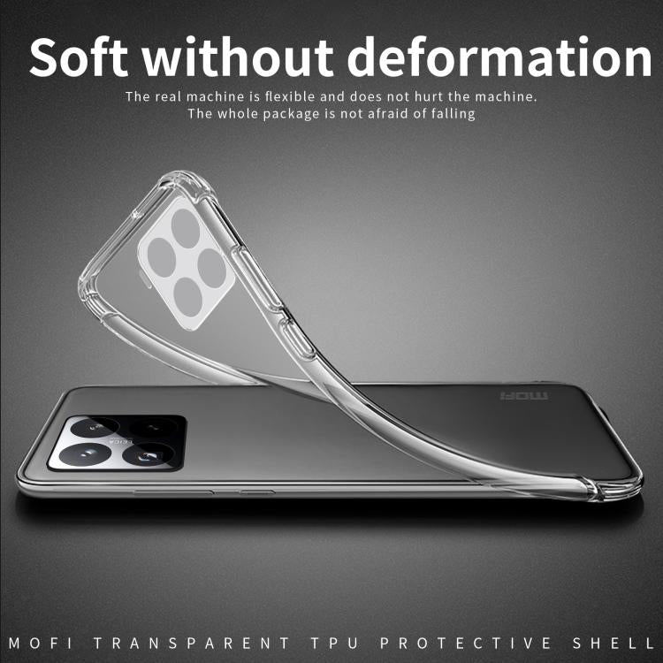 Custodia per telefono in TPU ultrasottile serie MOFI Ming, For Xiaomi 17T, For Redmi Turbo 5 Max / Poco X8 Pro Max 5G, For Redmi Note 15 Pro+ 5G Global 163.3mm, For Redmi Note 15 4G / 5G Global 164mm, For Xiaomi 17 Ultra                                ...