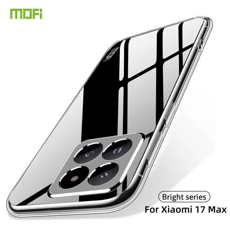 Custodia per telefono in TPU ultrasottile serie MOFI Ming, For Xiaomi 17 Max, For Xiaomi 17T Pro, For Xiaomi 17T, For Xiaomi 17 Ultra, For Xiaomi 17 Pro Max, For Redmi Note 15 Pro 5G Global 163.6mm, For Redmi Note 15 Pro 4G Global 163.2mm              ...