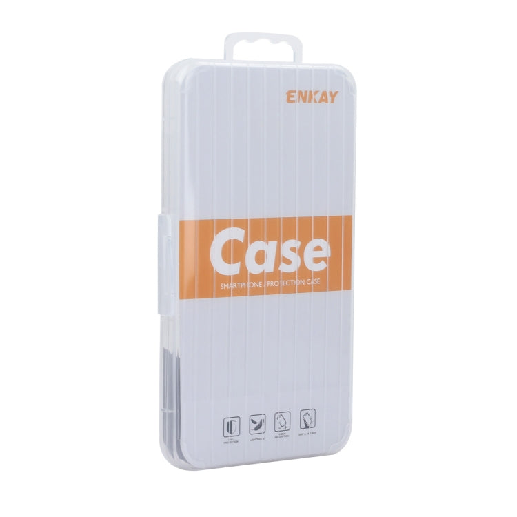 Custodia per telefono ENKAY MagSafe opaca in TPU con pellicola per lenti, For iPhone 16 Pro Max, For iPhone 16 Pro, For iPhone 16 Plus