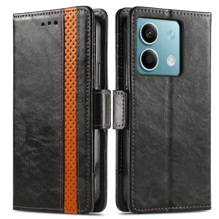 Custodia in Pelle CaseNeo Splicing – Eleganza e Funzionalità per il tuo Xiaomi Redmi Note 13